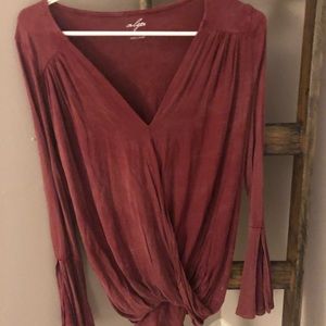 Francesca’s bell sleeve top